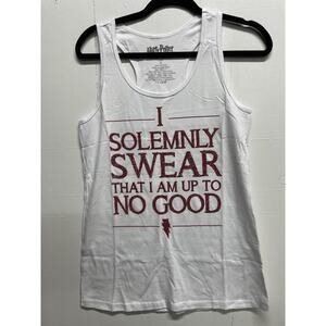 Harry Potter Tank Top Size Medium I Solemnly Swear I'm Up To No Good Mischief